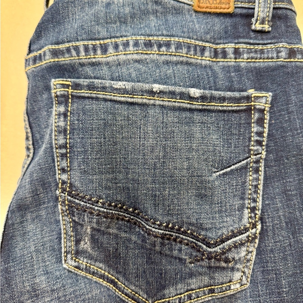 BKE Denim Bootcut Jeans in Classic Blue - Picture 5 of 6
